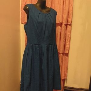 Ellen Tracy Dress Blue
